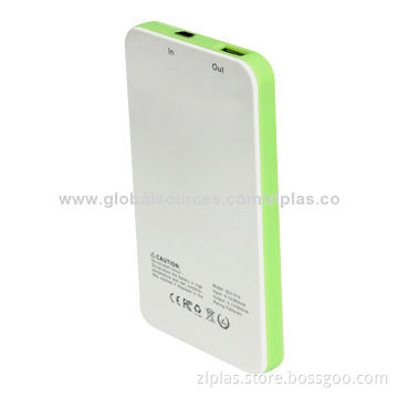 Dual-USB Mobile Power Bank with 6,000mAh Capacity
